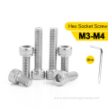 Grade8.8 Hexagon Socket Cylinder Head Allen Screw